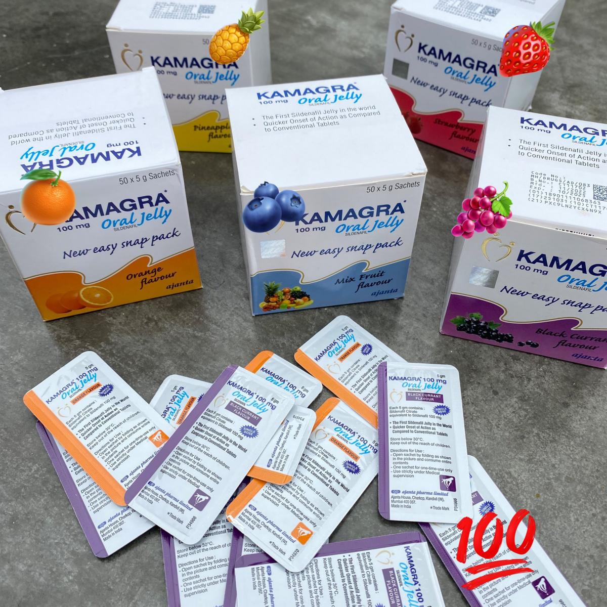 1 krabička Kamagra perorálního gelu [150 mg × 50 sáčků] za pouhých 1200 Kč(dodává se s 1 zkušební kapsou)